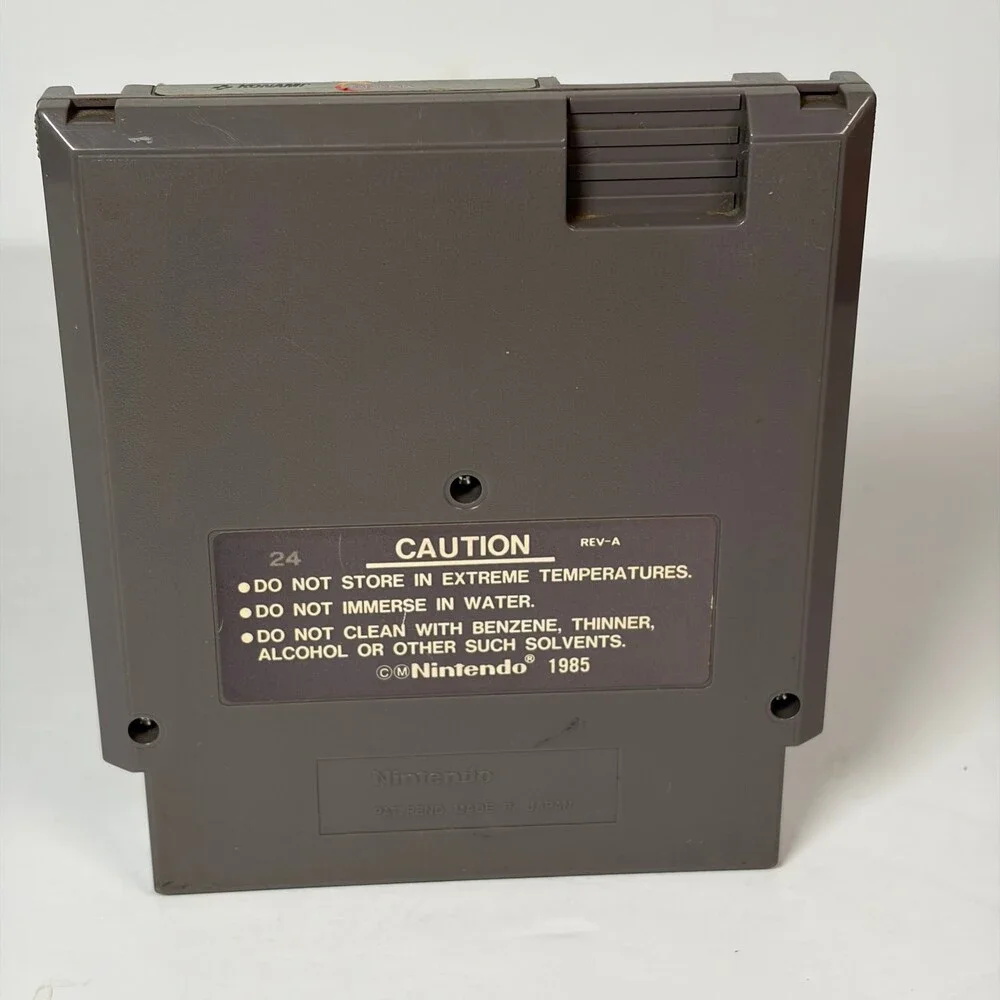 Contra - Nintendo NES (1988) Classic Konami Action Run & Gun Game Cartridge
